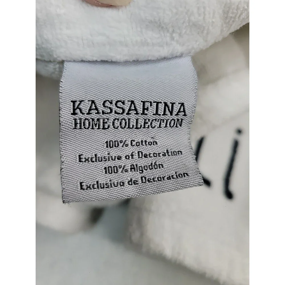 Kassafina Spoiled Cats Live Here Set Of 2 Plush Big Bath Towels